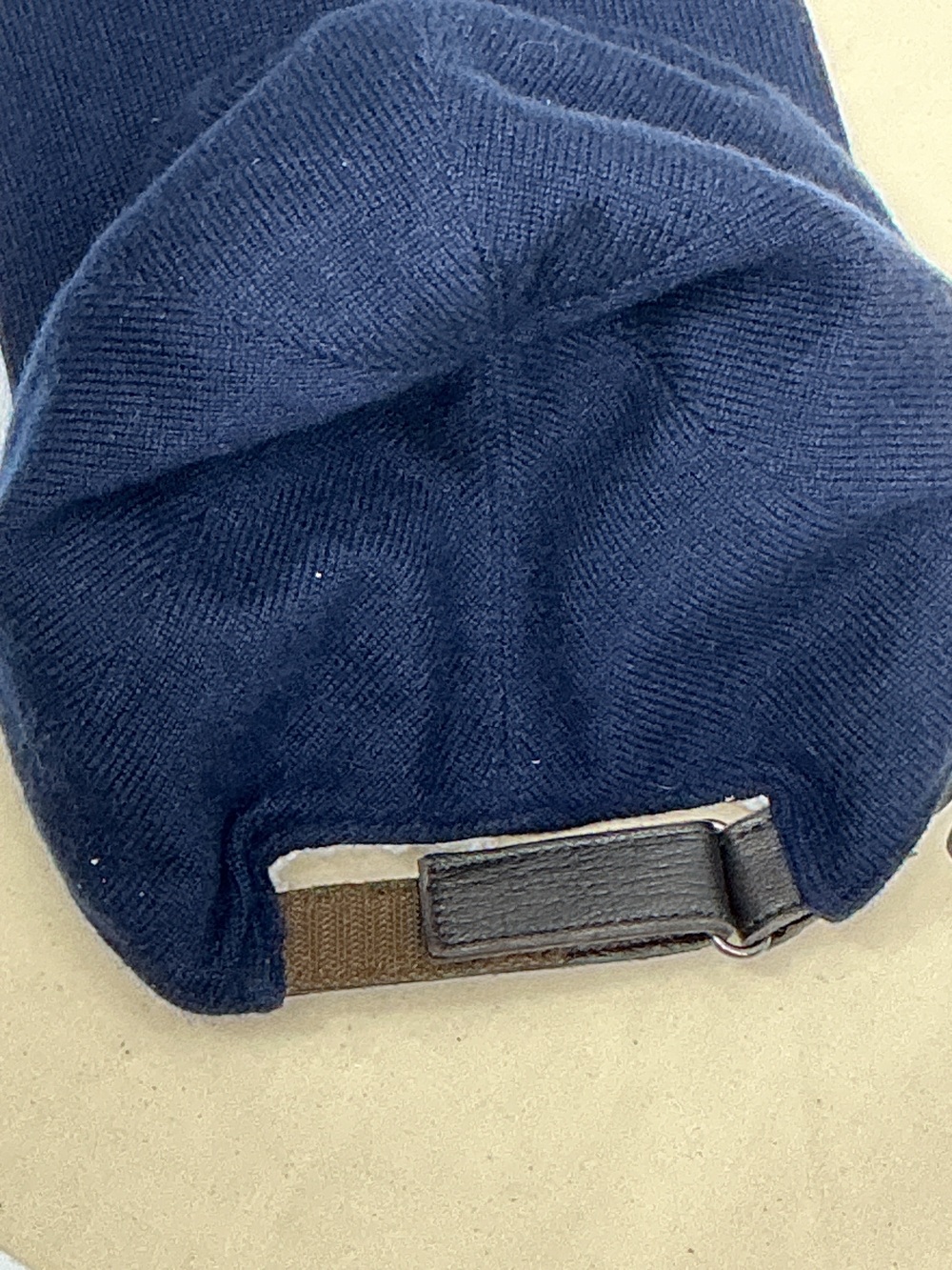 Cashmere Baseball Cap - Picture 3 of 3